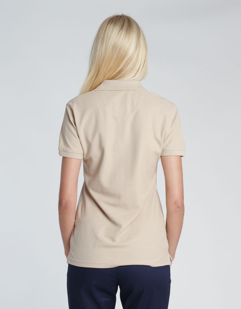 Poloshirt Natur