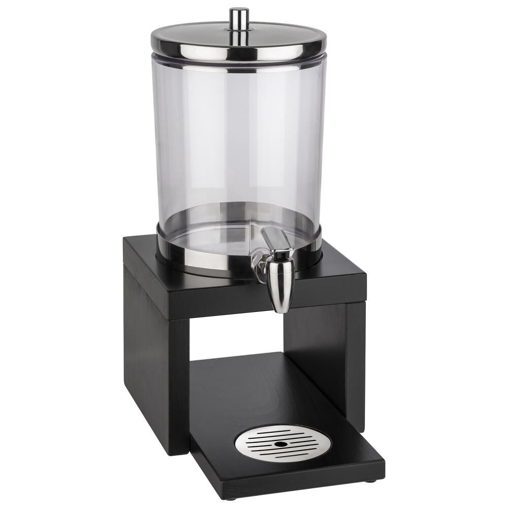 Kühlbarer Saftdispenser 4 l Holzgestell Wenge