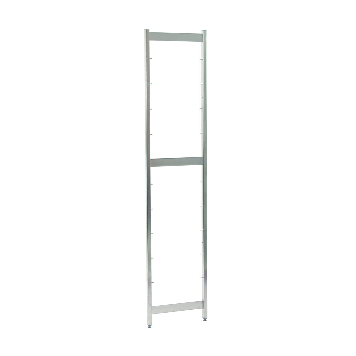 Regalständer 400x1600 mm hoch zu Edelstahl-Standregal Regalständer 400x1600 mm hoch zu Edelstahl-Standregal