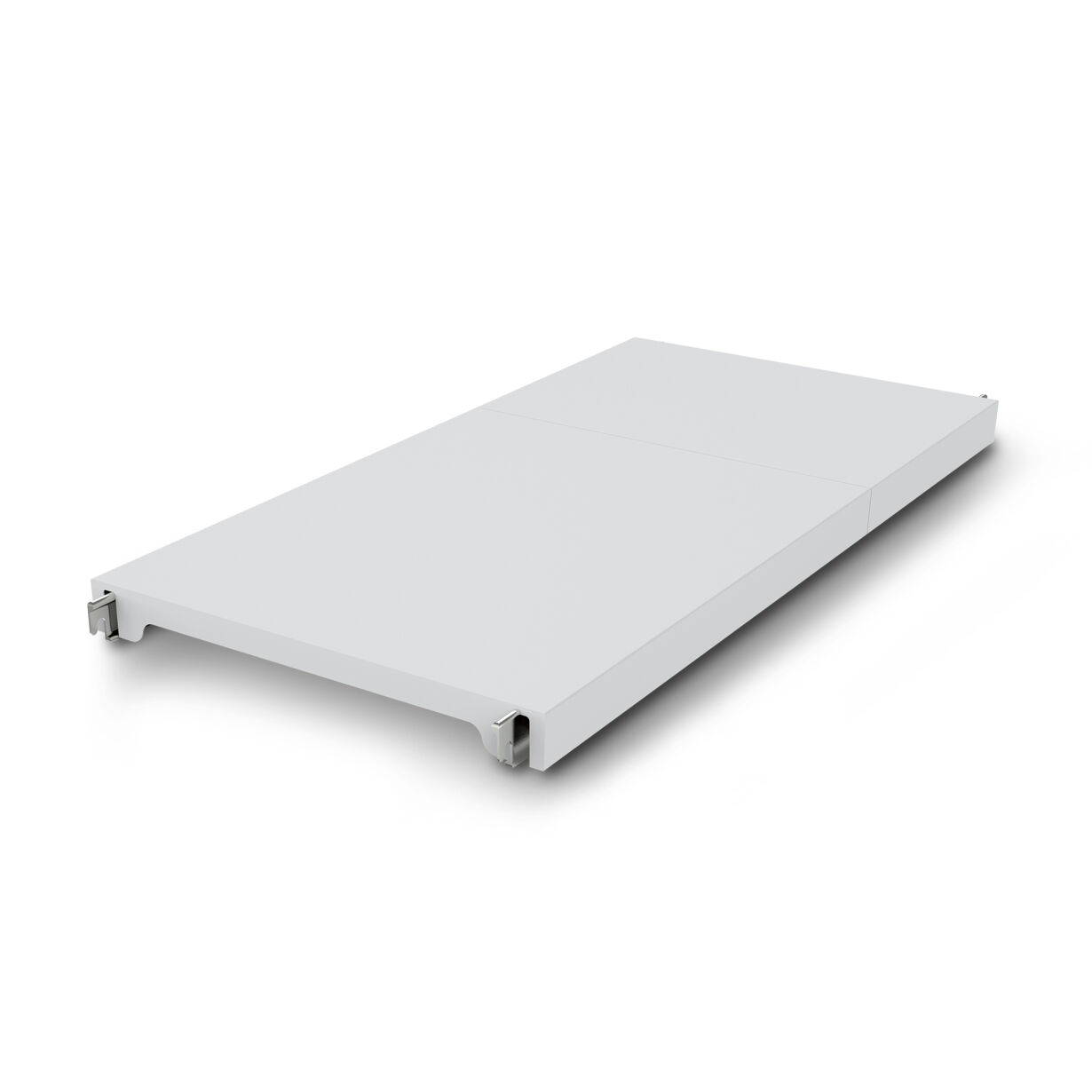 Geschlossene Kunststoff-Auflage 1400x600 mm tief zu Aluminium/Kunststoff-Standregal Geschlossene Kunststoff-Auflage 1400x600 mm tief zu Aluminium/Kunststoff-Standregal