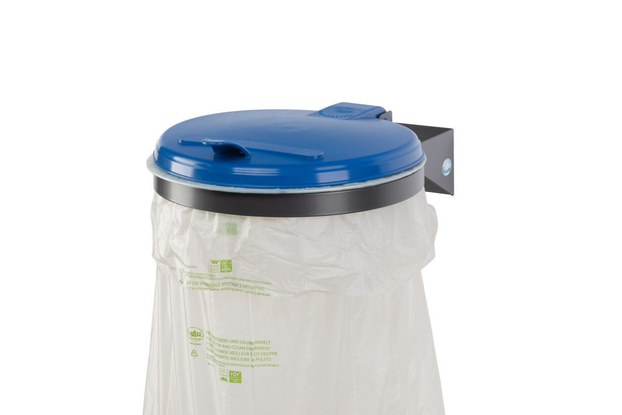 Wertstoffsammler zur Wandmontage