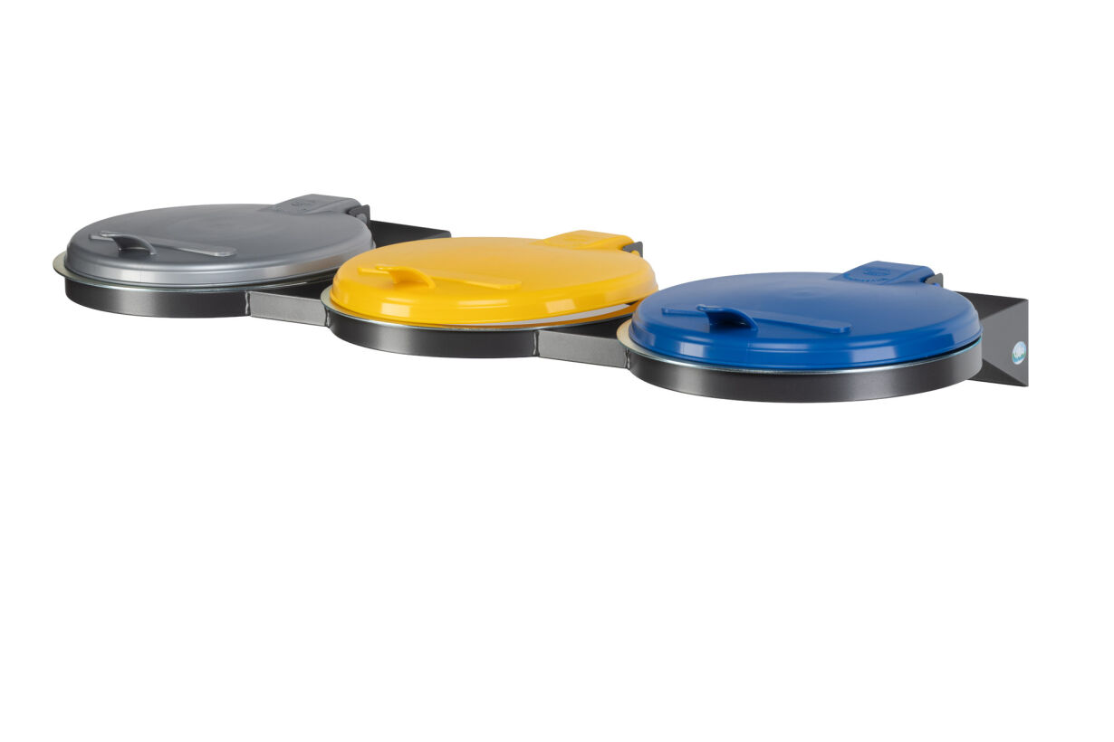 Wand- Abfallsammler – für die Befestigung an Wänden –