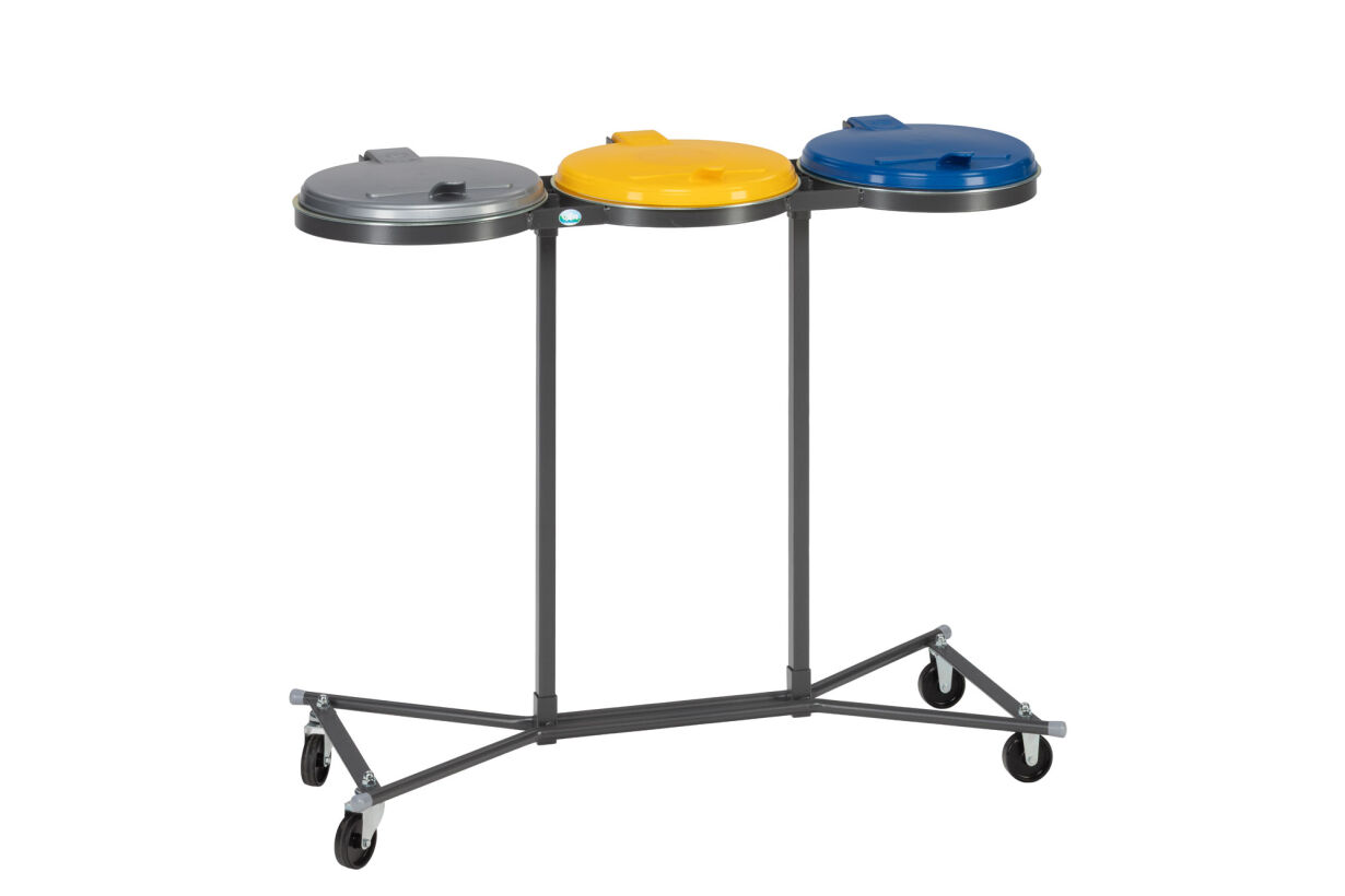 Wertstoffsammler 3-fach, stehende Ausführung