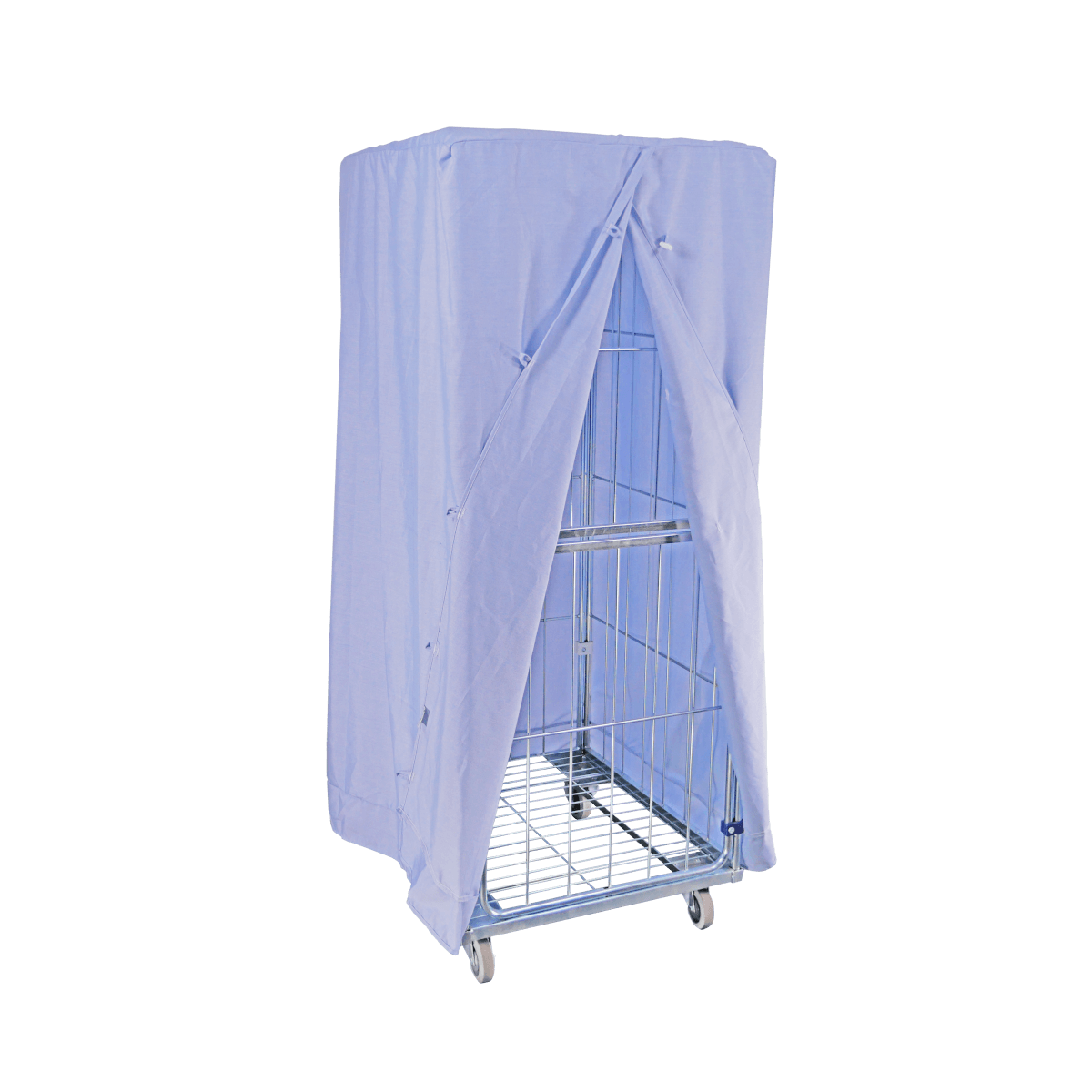 Abdeckhaube für Wäschecontainer 600x810x1700 mm