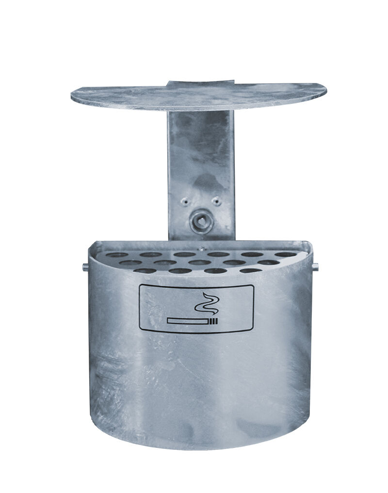 Halbrundascher mit Abdeckhaube Halbrundascher mit Abdeckhaube