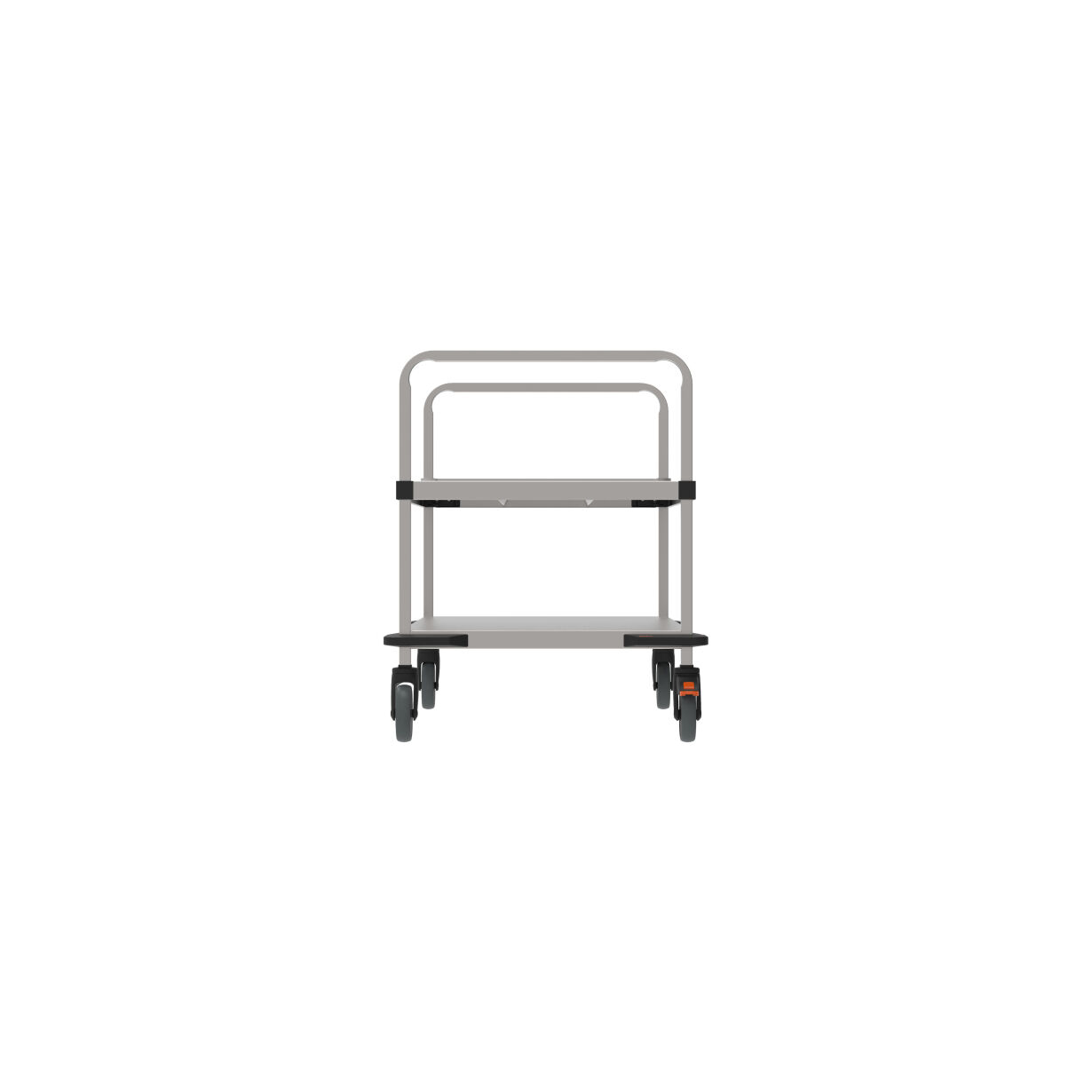 Transport- und Ausgabewagen für 2 Thermoporte 