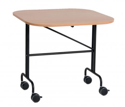 Zimmerservicewagen, 1 oder 2 Seiten abklappbar - rund