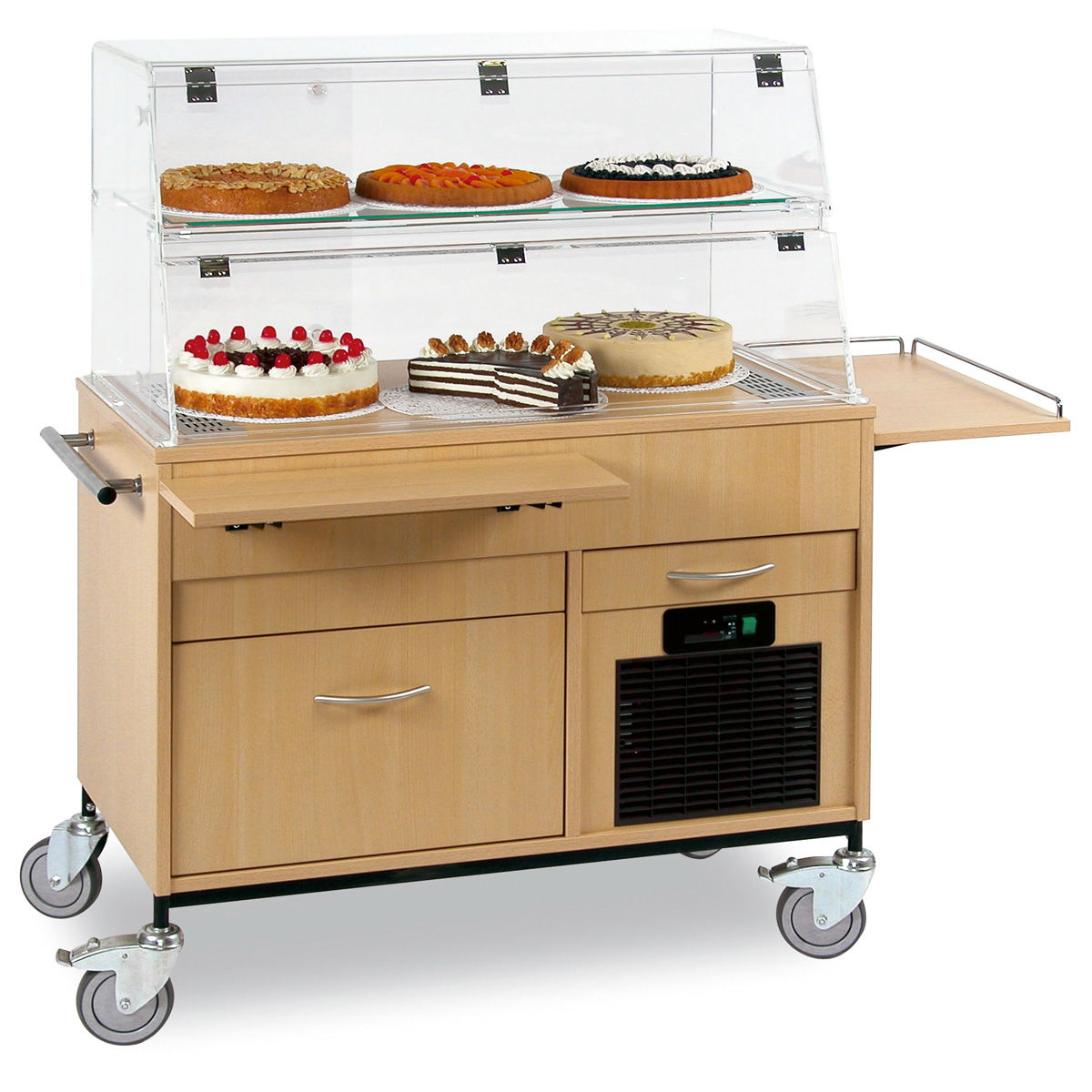 Elektrisch gekühlte Vitrine