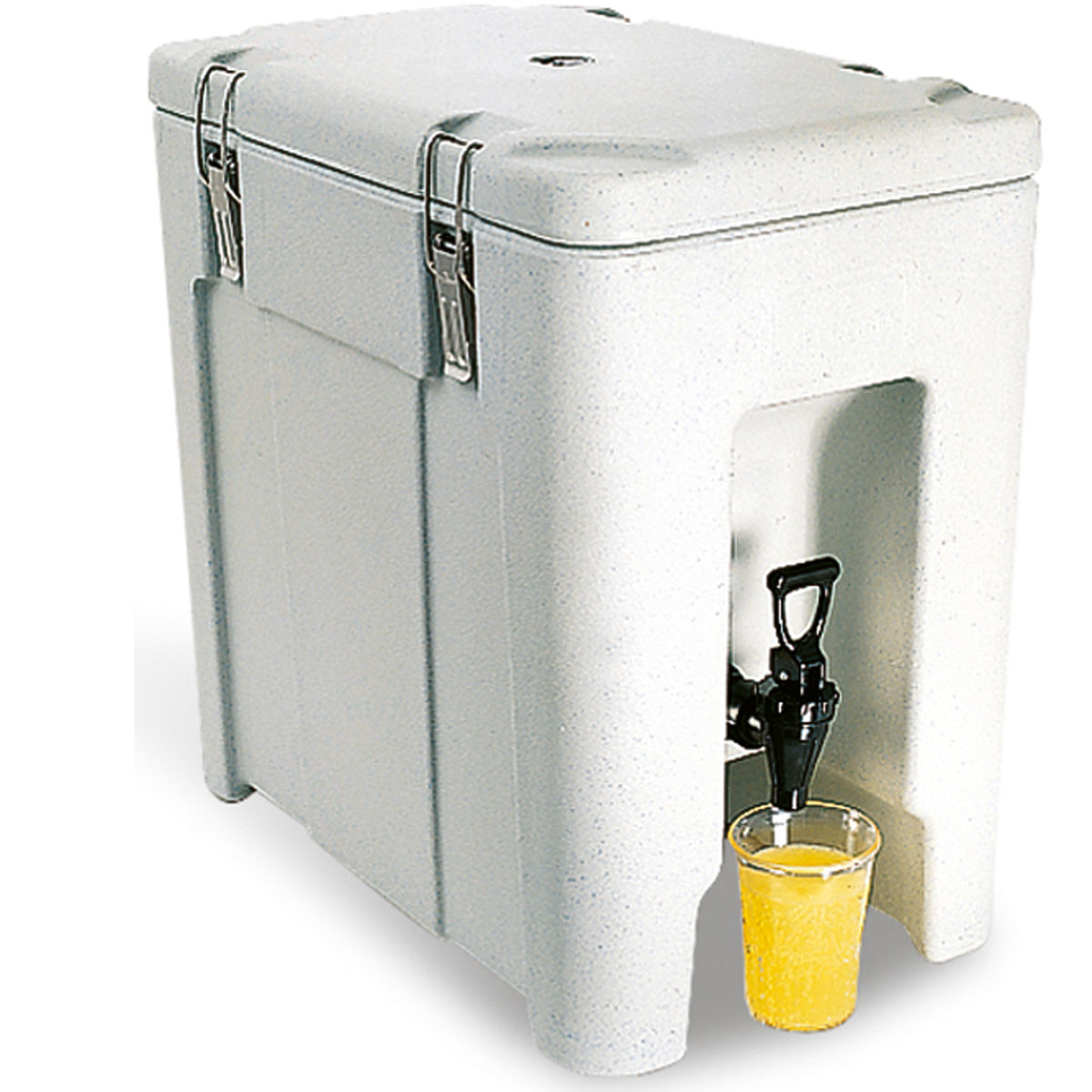 Isolierter Getränkebehälter 7,5L Mit Zapfhahn - Grau