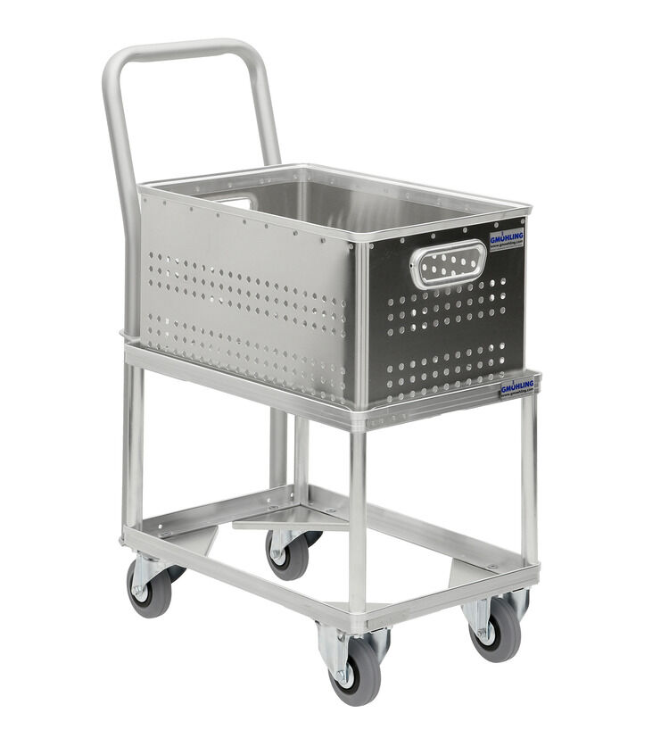 Aluminium-Untersetzwagen Auflagenhöhe 440 mm