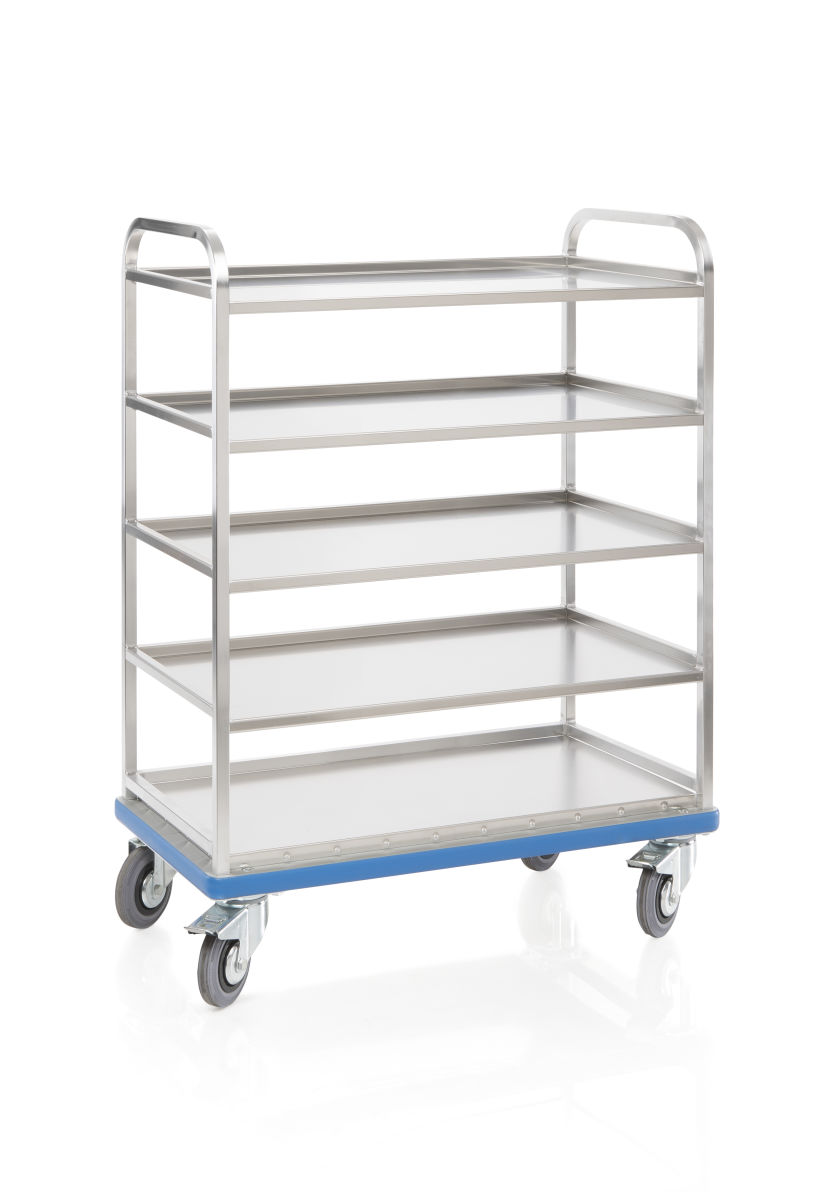 Regalwagen mit 5 Fachböden 980 x 520 mm Regalwagen mit 5 Fachböden 980 x 520 mm