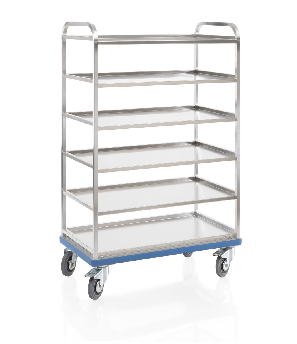 Regalwagen mit 6 Fachböden 980 x 520 mm Regalwagen mit 6 Fachböden 980 x 520 mm