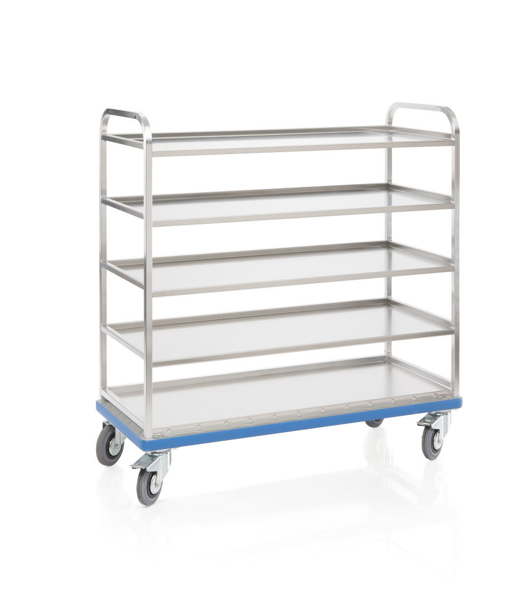 Regalwagen mit 5 Fachböden 1290 x 520 mm Regalwagen mit 5 Fachböden 1290 x 520 mm