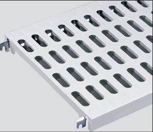 Kunststoff-Auflage 600x1400 mm lang zu Aluminium/Kunststoff-Standregal