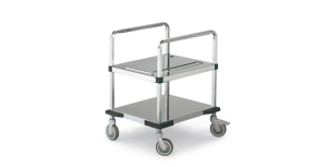 Transport- und Ausgabewagen für Thermoporte Transport- und Ausgabewagen für Thermoporte