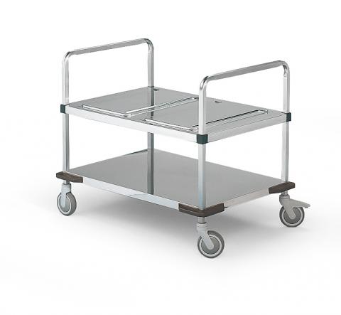 Transport- und Ausgabewagen für Thermoporte Transport- und Ausgabewagen für Thermoporte
