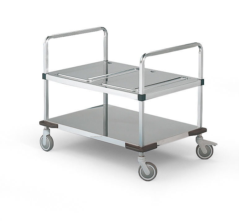 Transport- und Ausgabewagen für Thermoporte Transport- und Ausgabewagen für Thermoporte