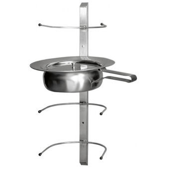 Wandhalterung für 4 Steckbecken