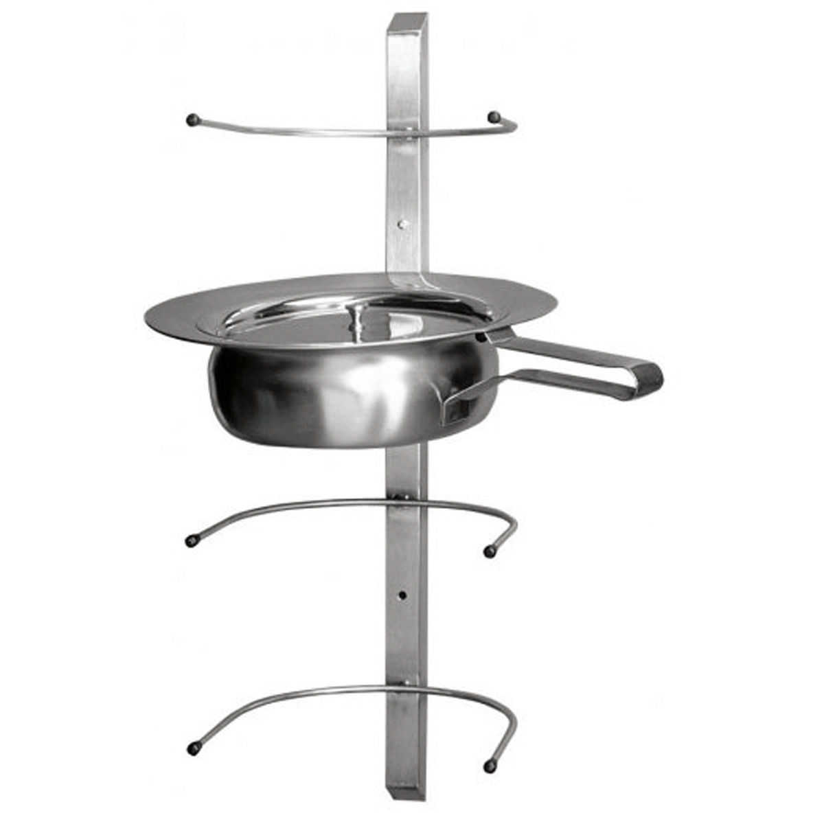 Wandhalterung für 4 Steckbecken