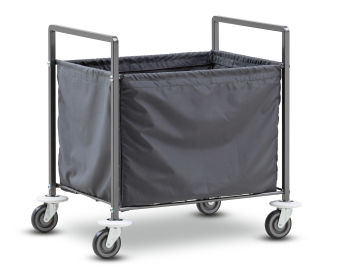 Sackwagen mit 240 Ltr. Wäschesack demontiert