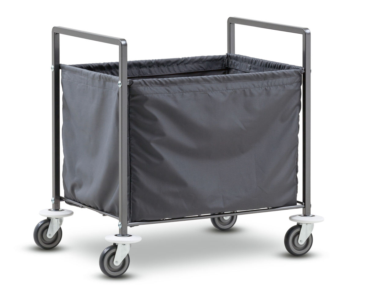 Sackwagen mit 240 Ltr. Wäschesack, montiert Sackwagen mit 240 Ltr. Wäschesack, montiert