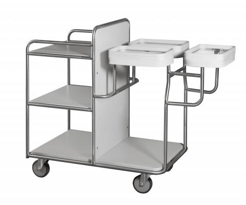 Stationswagen mit 3 Einspannringen