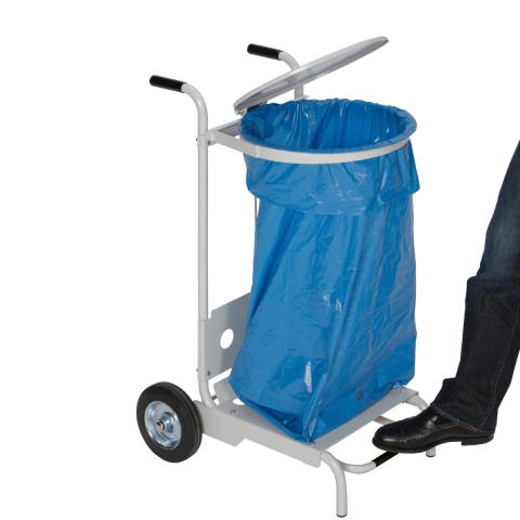 Pedal-Abfallsammler für 120 Liter Abfallsäcke Pedal-Abfallsammler für 120 Liter Abfallsäcke