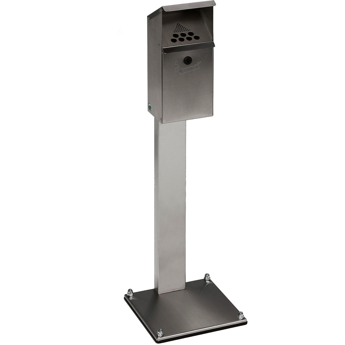 Edelstahl-Standascher