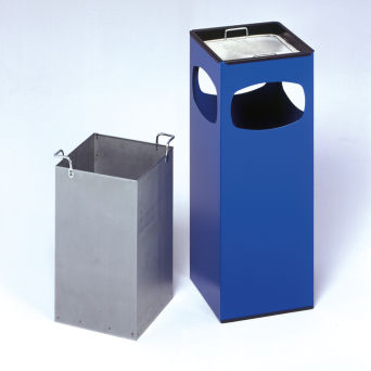 Standascher und Abfallbehälter