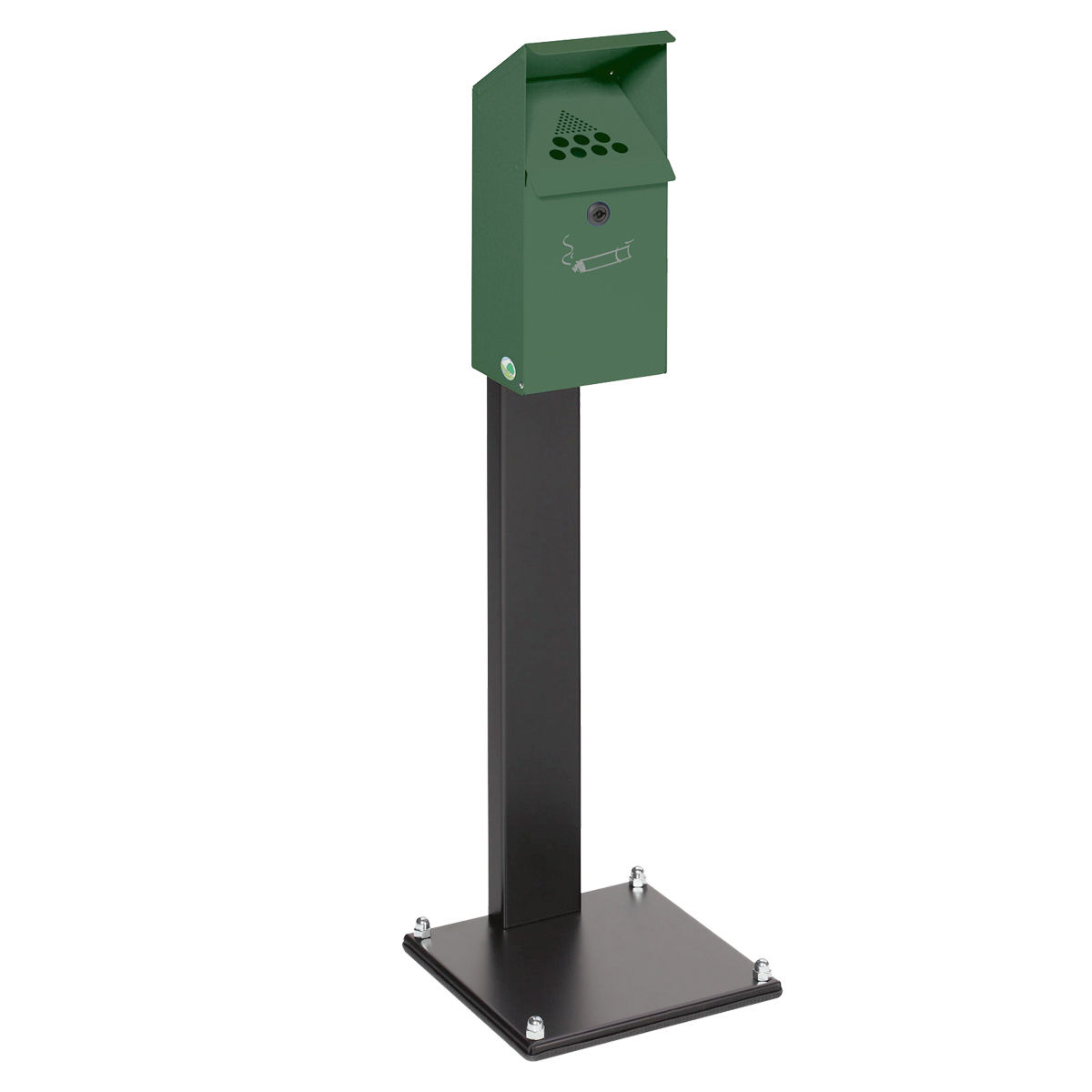 Wandascher mit Standfuß 3,7 Liter Wandascher mit Standfuß 3,7 Liter