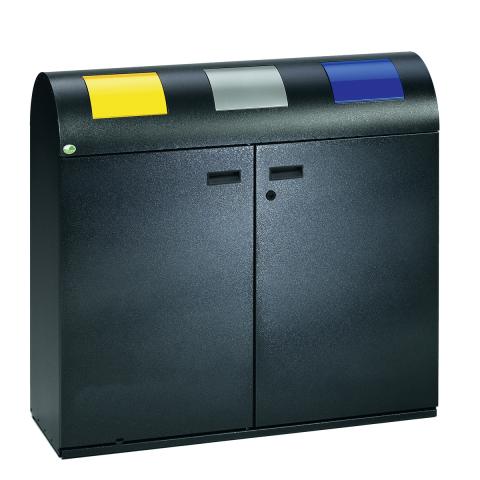 Wertstoff-Sammelstation