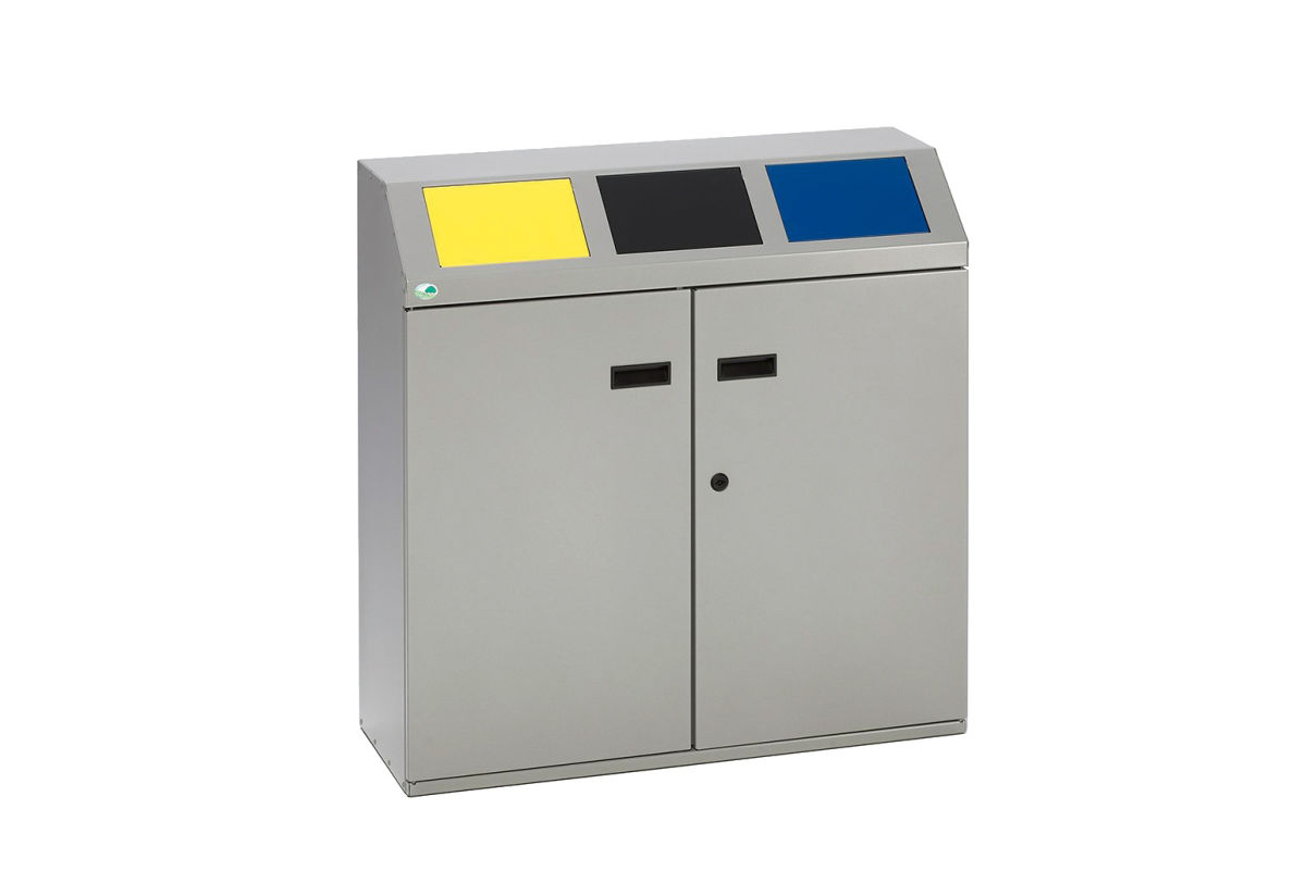 Wertstoffsortiersystem 3-fach