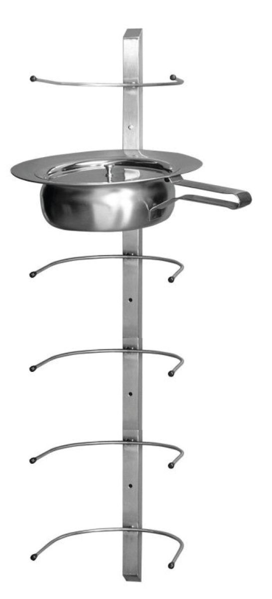 Wandhalterung für 6 Steckbecken