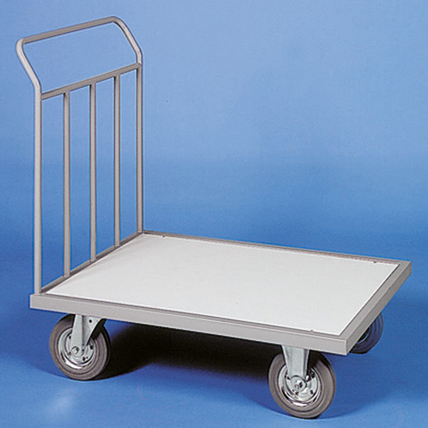 Edelstahl-Stirnwandwagen Ladefläche 980 x 690 mm breit Edelstahl-Stirnwandwagen Ladefläche 980 x 690 mm breit