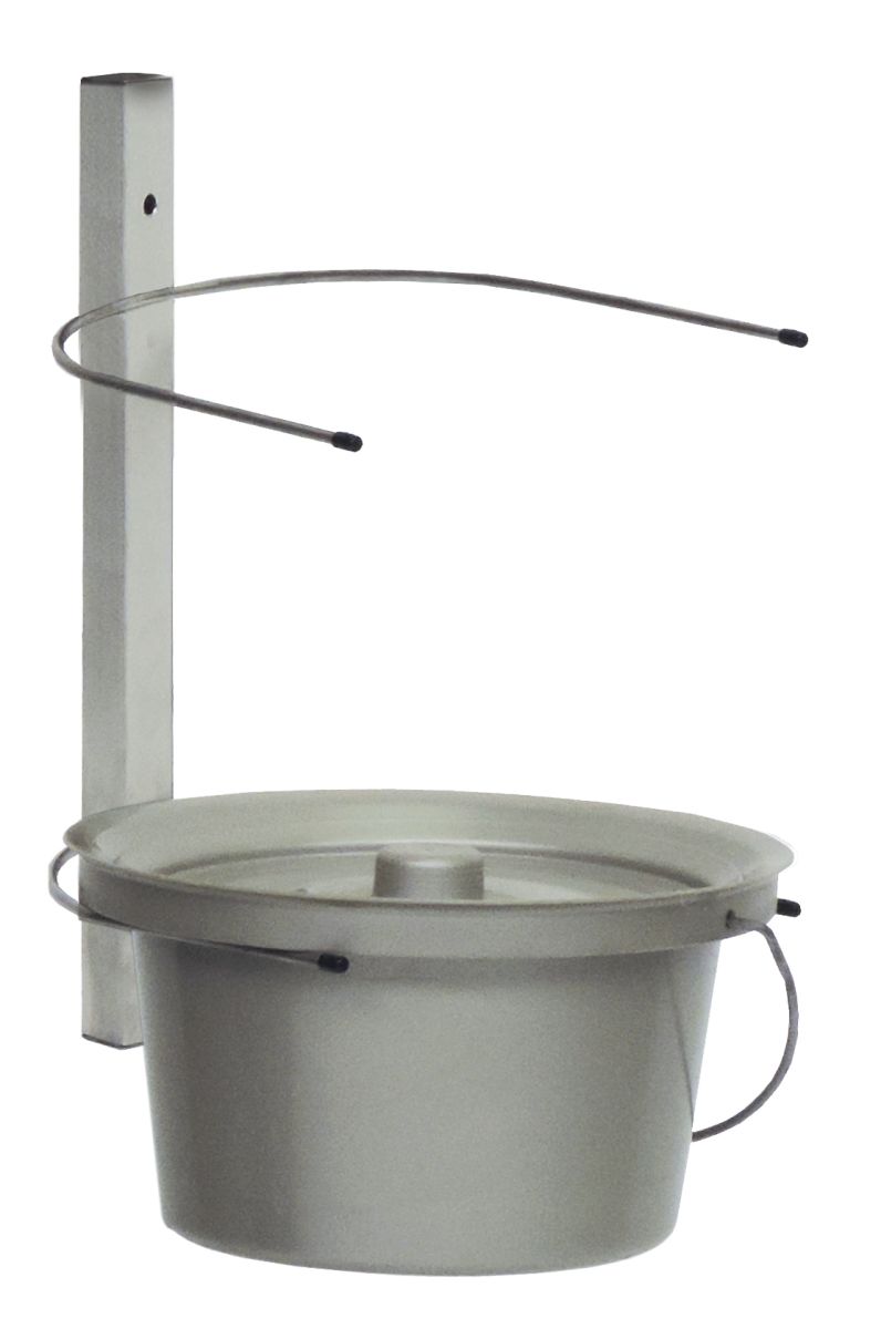 Wandhalterung für 2 Toiletteneimer