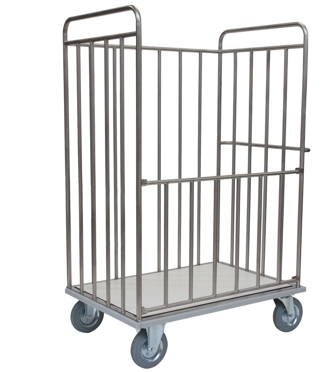 Transportwagen mit Rückwand