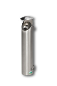 Edelstahl-Wandascher, abschließbar