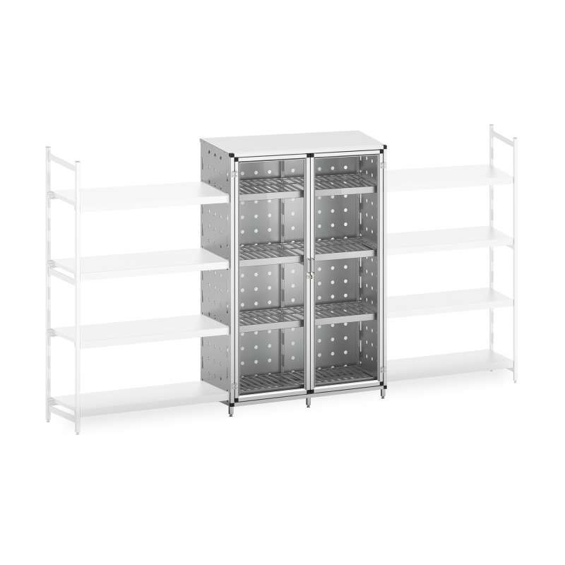Aluminium Regalständer zur Erweiterung Aluminium Regalständer zur Erweiterung