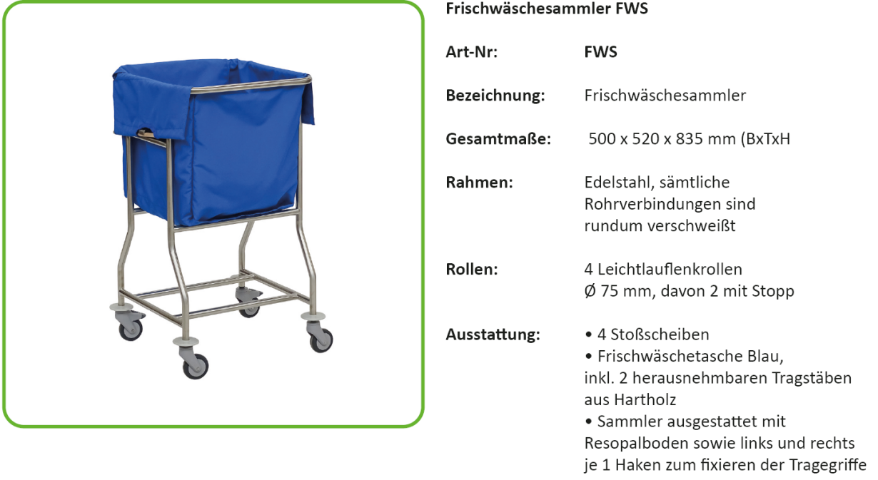 Frischwäschesammler
