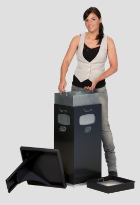 Außen-Standascher mit 72 Liter Außen-Standascher mit 72 Liter
