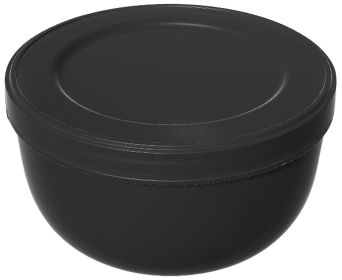 Mehrweg-Suppenbehälter schwarz 350 ml