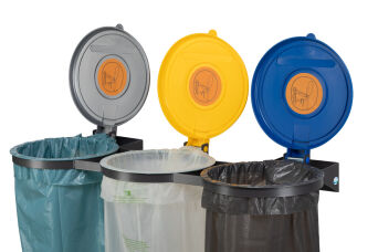 Wand- Abfallsammler – für die Befestigung an Wänden –