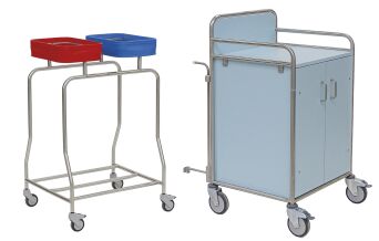 Stationswagen mit koppelbarem 2-fach Sammler