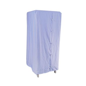 Abdeckhaube (blau) für Wäschecontainer 600x720x1520 mm 
