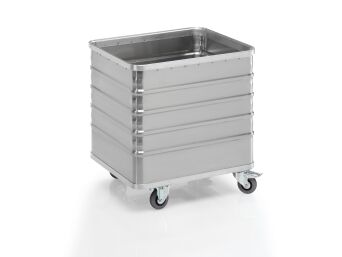 Aluminium-Transportwagen ohne Deckel, Volumen 223 Liter