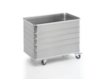 Aluminium-Transportwagen ohne Deckel, Volumen 322 Liter