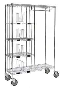 Kombinierte Sortierwagen mit 5 Böden und 12 Fächer 