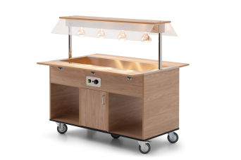 Warmbuffet für GN 1/1 Behälter