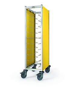 Seitenwandverkleidung 2-seitig, farbig, 1/2 Abteile - GN/EN 