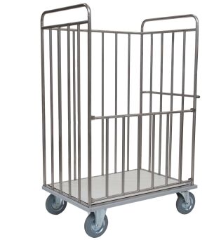 Transportwagen mit Rückwand